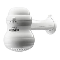 Lorenzetti white thermoplastic plumbing, front view