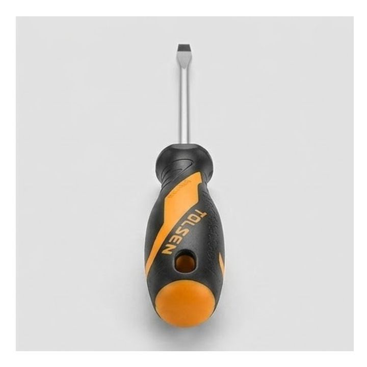 Close-up detail of the Tolsen screwdriver