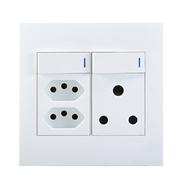 Eurolux electrical switche shown in its packaging