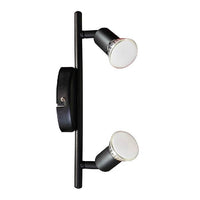 Eurolux black downlight, alternate angle