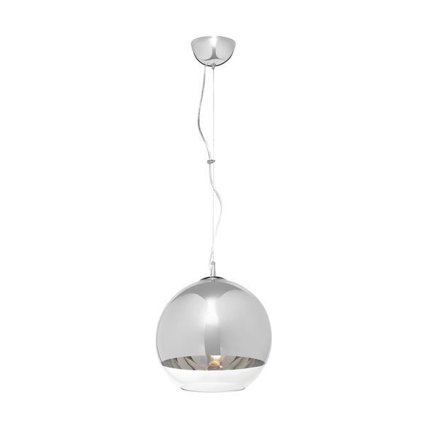 Radiant pendant light, front view