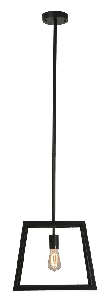 Eurolux grey pendant light, front view