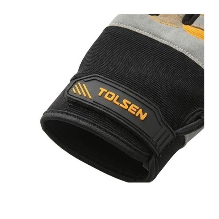 Tolsen gloves dimensions diagram