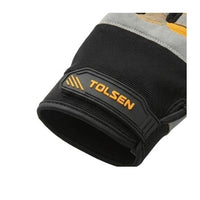 Tolsen gloves dimensions diagram