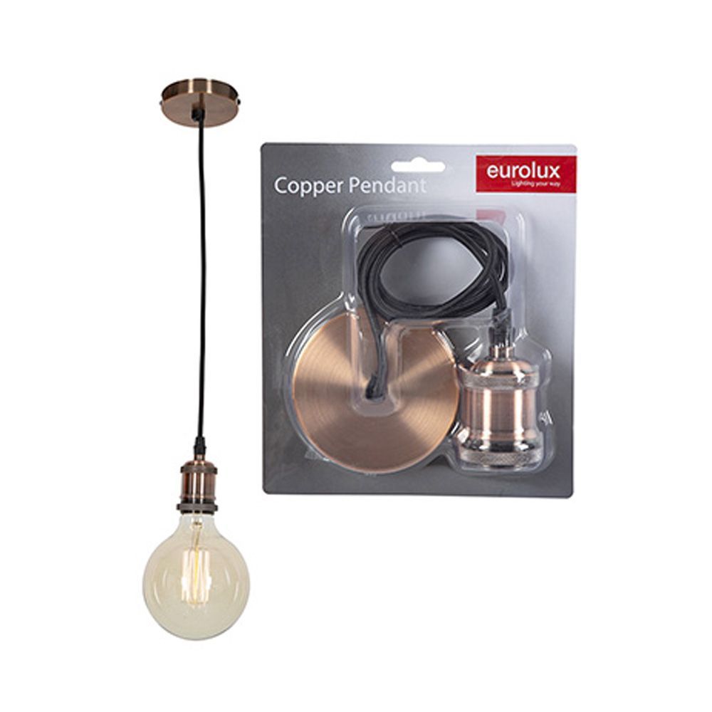 Eurolux pendant light, front view
