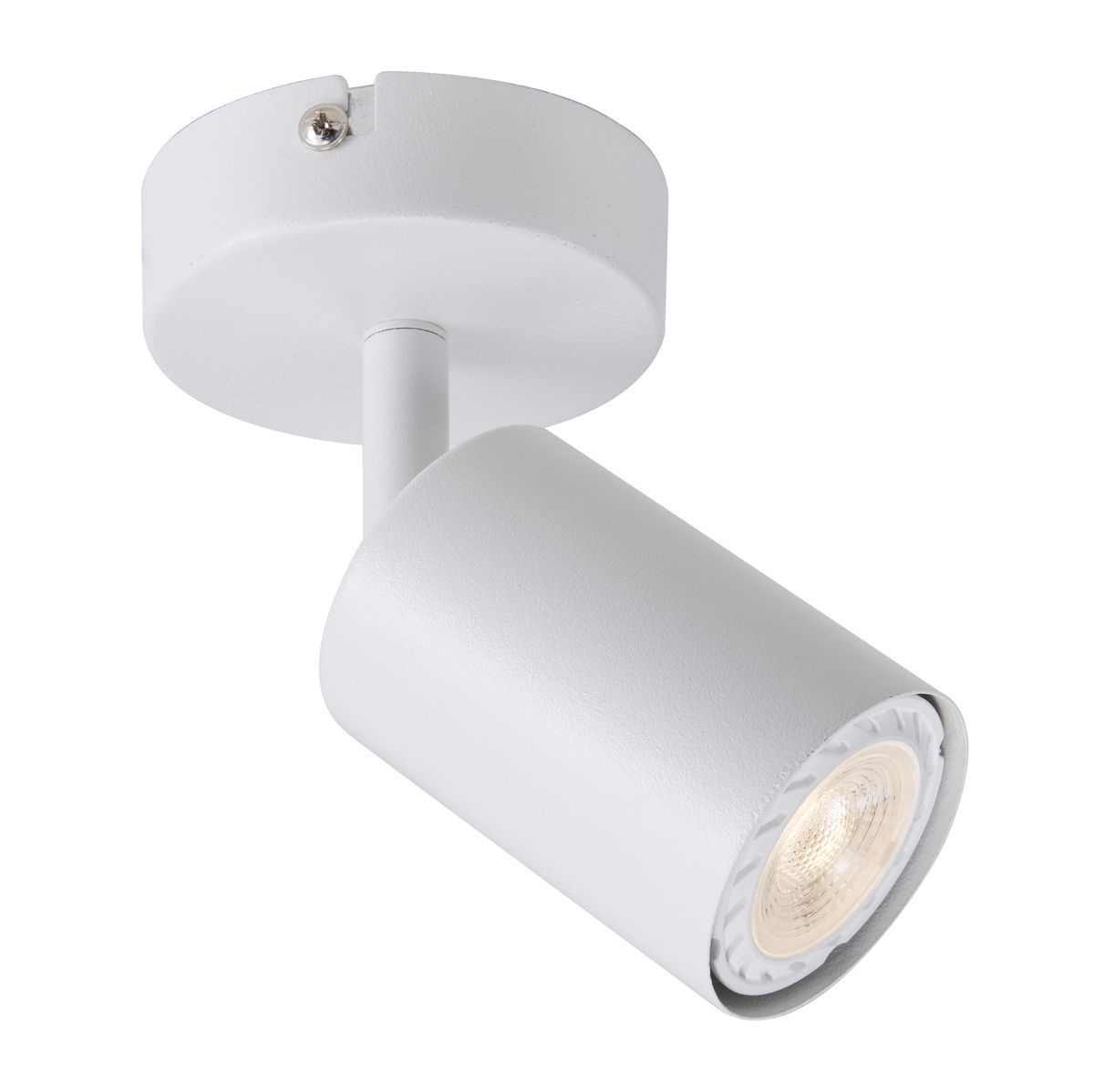 Urban white downlight, front view