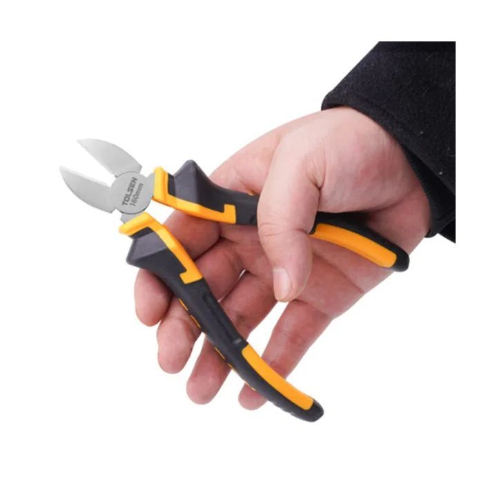 Close-up detail of the Tolsen pliers