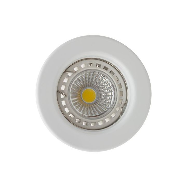 Eurolux white downlight shown in its packaging