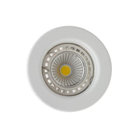 Eurolux white downlight shown in its packaging