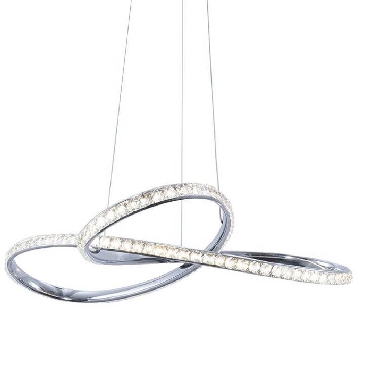 Eurolux chrome pendant light shown in its packaging