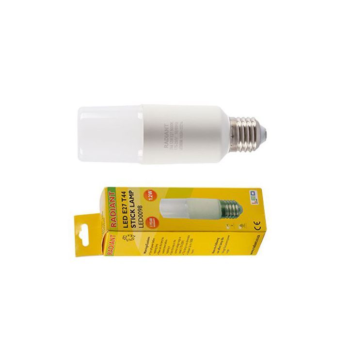 Radiant LED globe shown in its packaging
