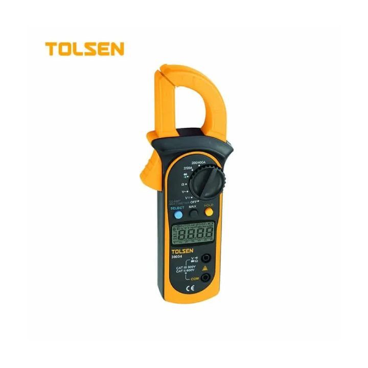Tolsen clamp shown in its packaging