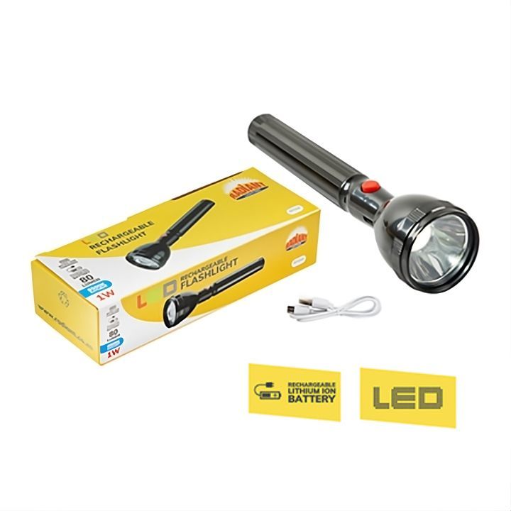 Radiant emergency light shown in its packaging