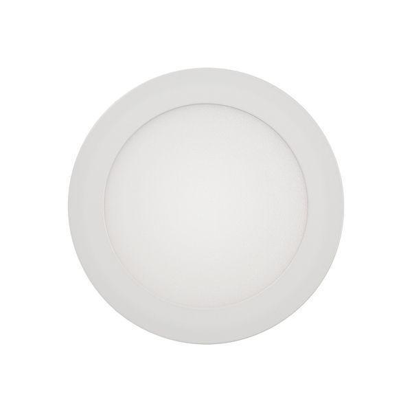 Eurolux white downlight, front view