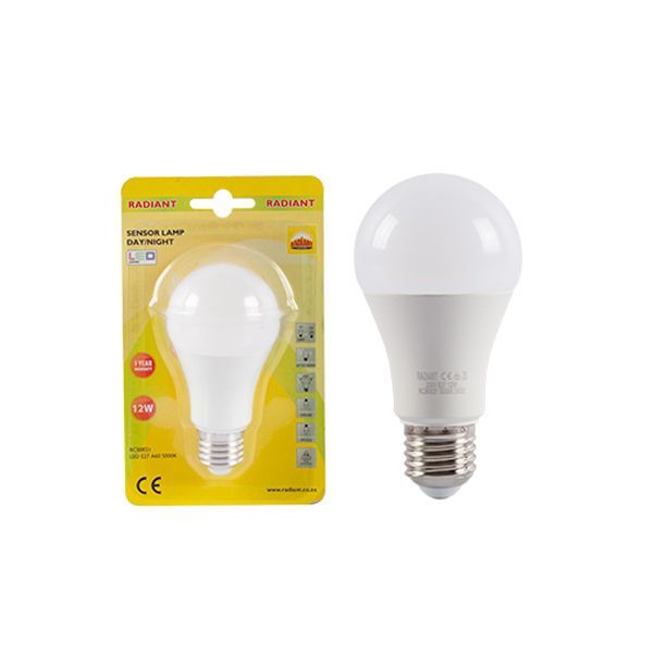 Radiant LED globe, front view