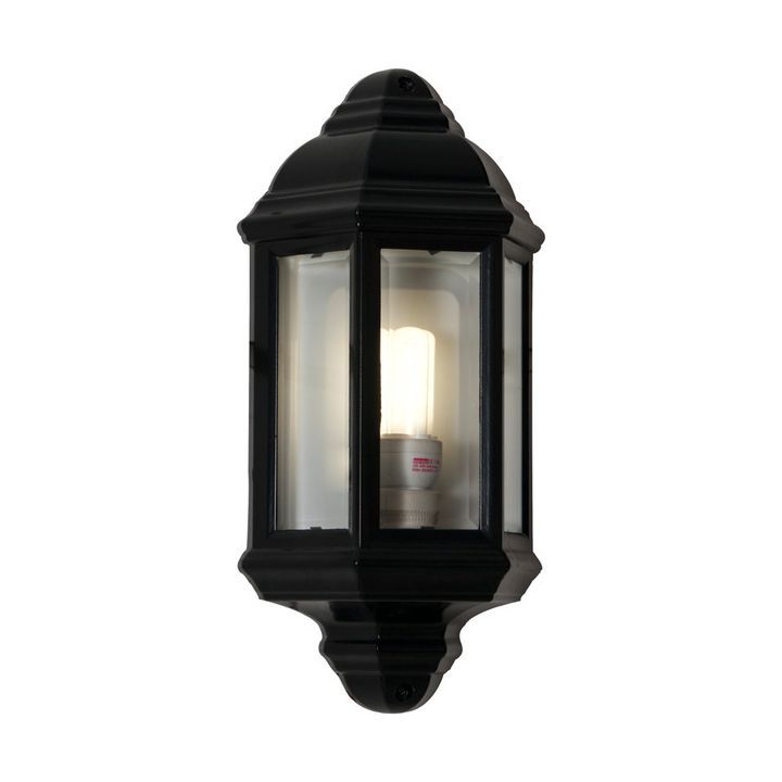 Eurolux wall light installed and lit