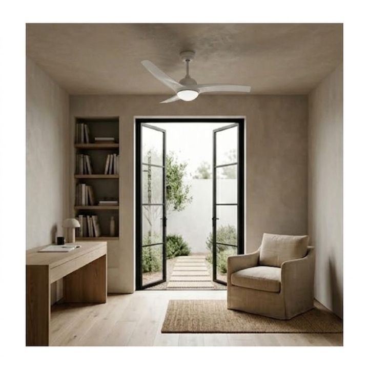 Radiant ceiling fan dimensions diagram