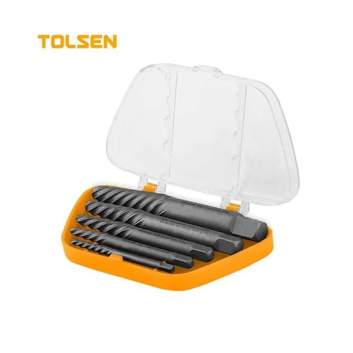 Tolsen tool set shown in its packaging
