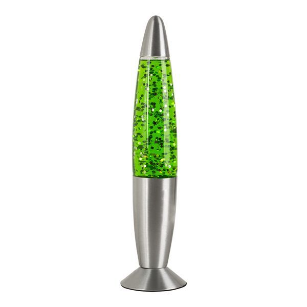 Eurolux clear/silver night light, front view