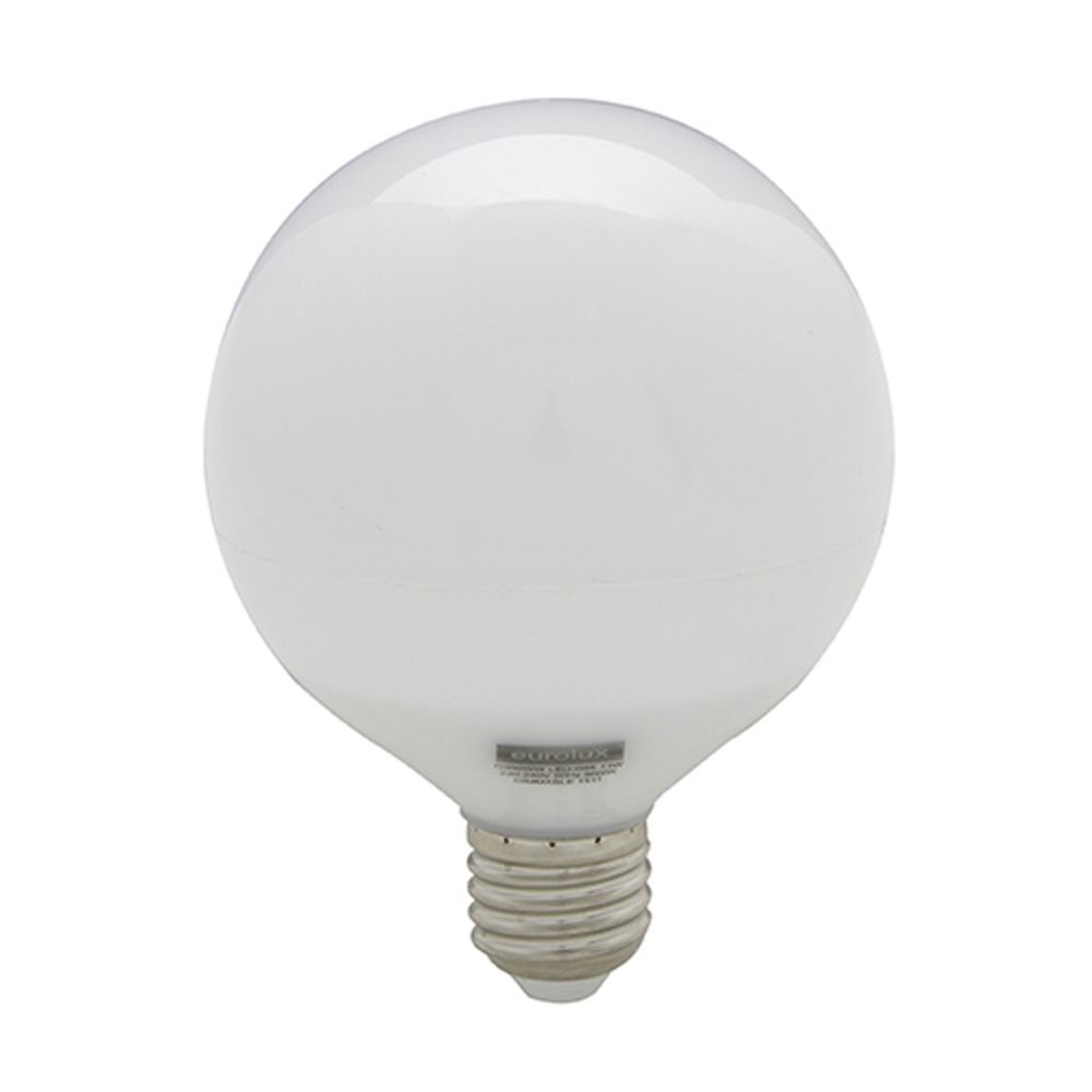 Eurolux LED globe installed and lit