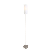 Eurolux satin chrome lamp, front view