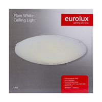 Close-up detail of the Eurolux ceiling light