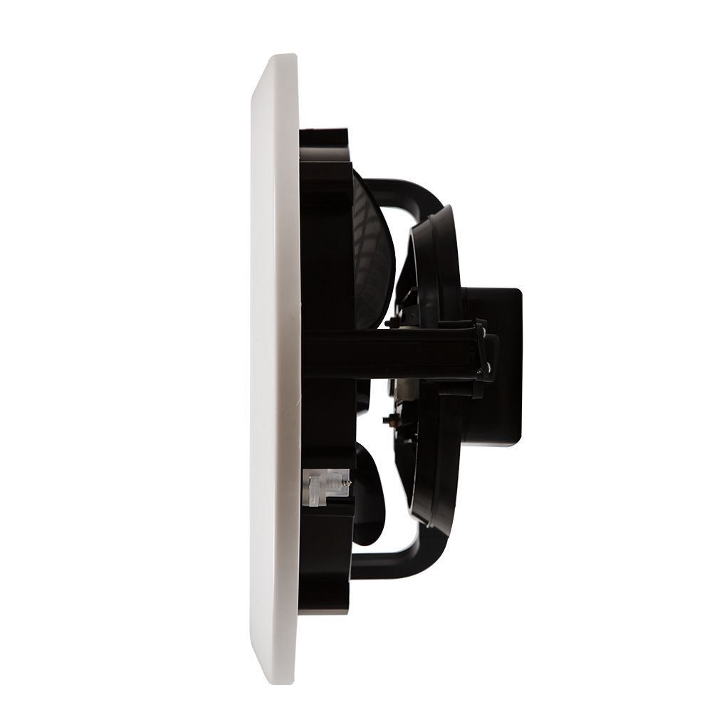 Eurolux white extractor fan shown in its packaging