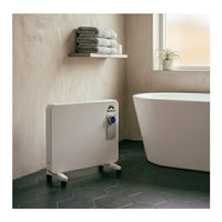 Radiant white heater, alternate angle