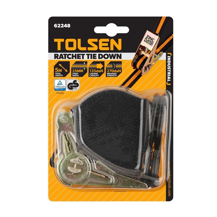Close-up detail of the Tolsen wrenche