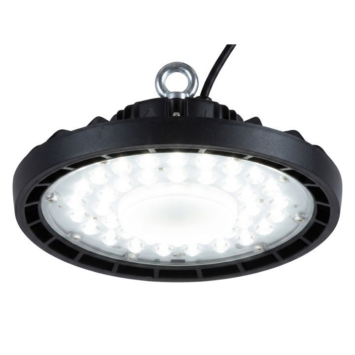 Radiant floodlight shown in its packaging