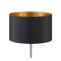 Eurolux black gold pendant light shown in its packaging