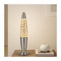 Eurolux clear/silver night light, front view