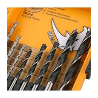 Close-up detail of the Tolsen tool set