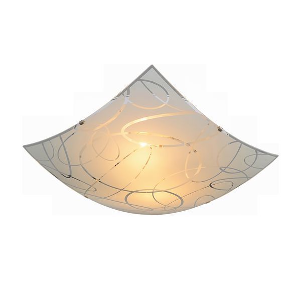 Radiant ceiling light, front view