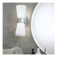 Close-up detail of the Eurolux wall light