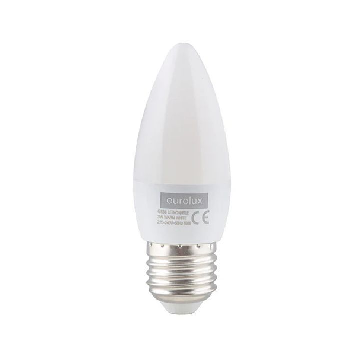 Eurolux LED globe shown in its packaging
