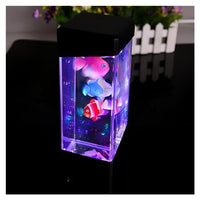 Eurolux black night light shown in its packaging