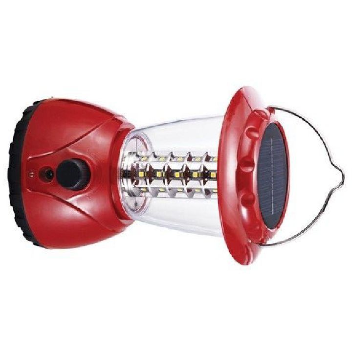 Eurolux red emergency light installed and lit