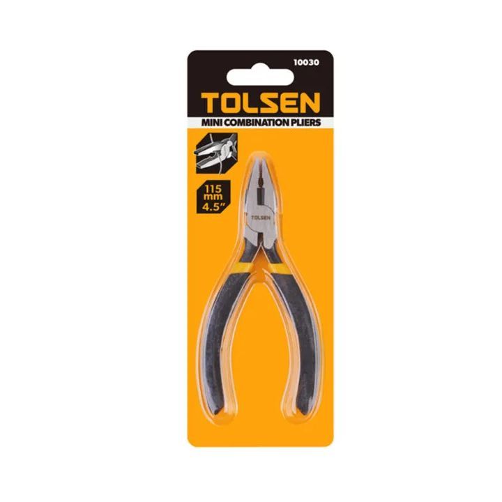 Tolsen pliers installed and lit