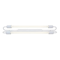 Eurolux white fluorescent tube, front view