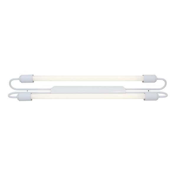 Eurolux white fluorescent tube, front view