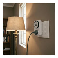Radiant lighting timer installed and lit