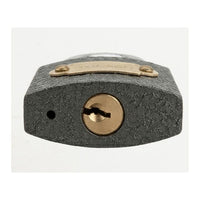 Close-up detail of the Tolsen padlock