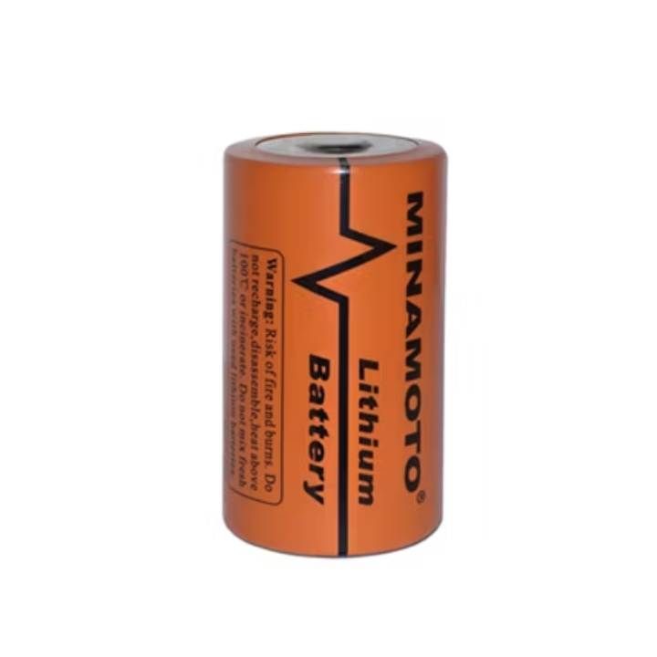 Minamoto batterie shown in its packaging