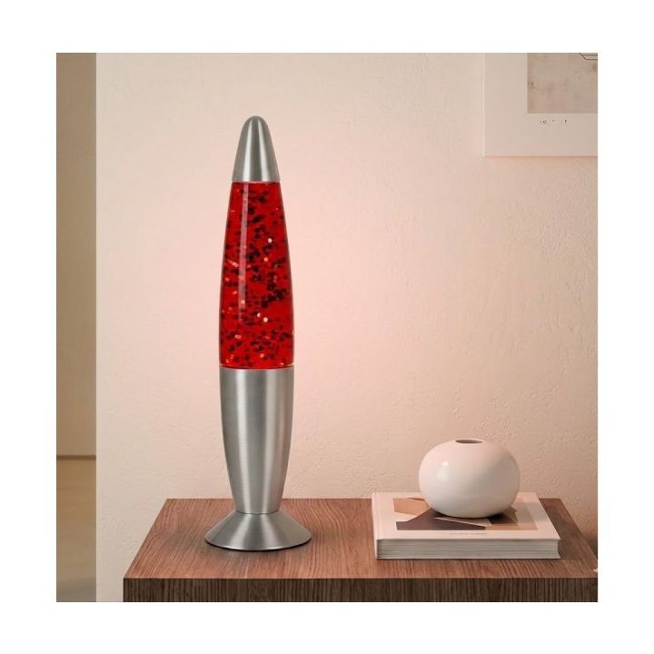 Eurolux clear/silver night light, front view
