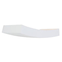 Eurolux white wall light, front view