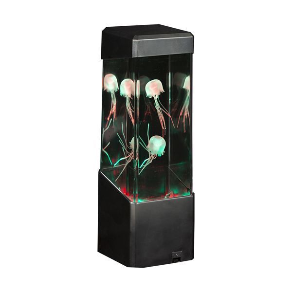 Eurolux black night light, front view