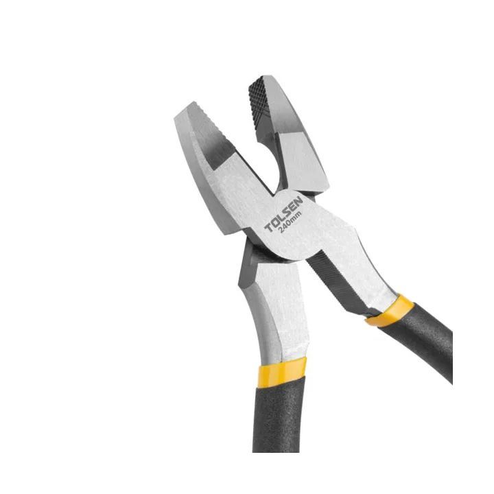 Tolsen pliers installed and lit