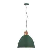 Radiant pendant light, front view