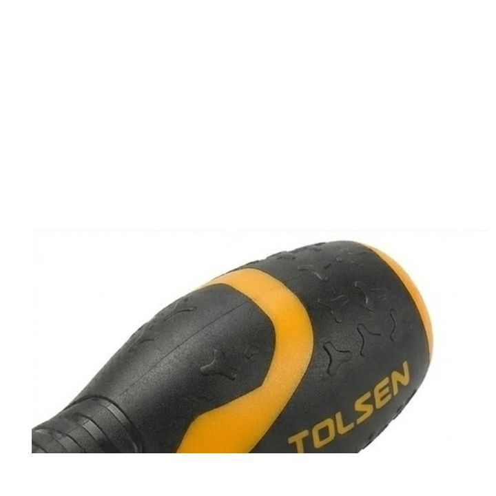 Close-up detail of the Tolsen screwdriver